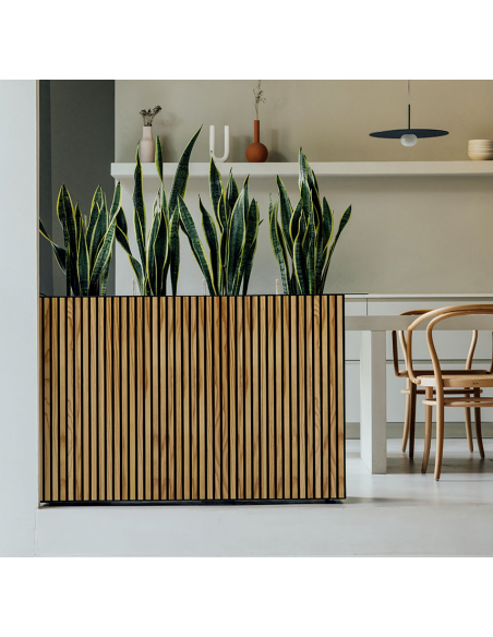 højbed plantekasser havedekoration højbede sort stål