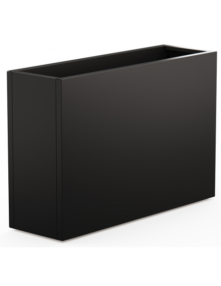 højbed plantekasser havedekoration højbede sort stål