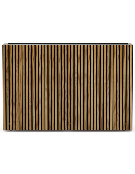 højbed plantekasser havedekoration højbede sort stål