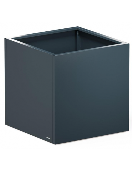 højbed plantekasser havedekoration højbede sort stål LED lys belysning