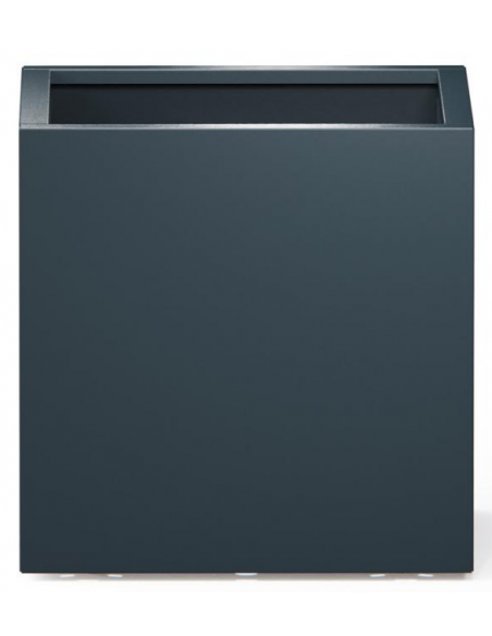 højbed plantekasser havedekoration højbede sort stål LED lys belysning