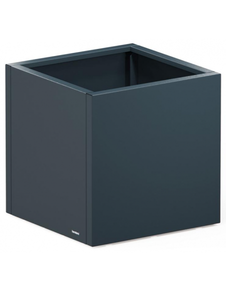 højbed plantekasser havedekoration højbede sort stål LED lys belysning