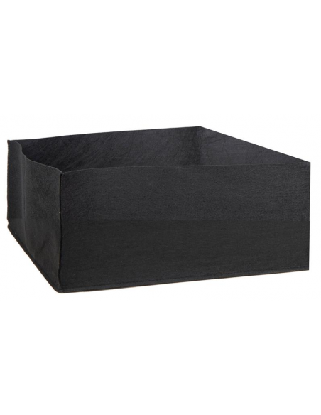 højbed plantekasser havedekoration højbede sort stål LED lys belysning