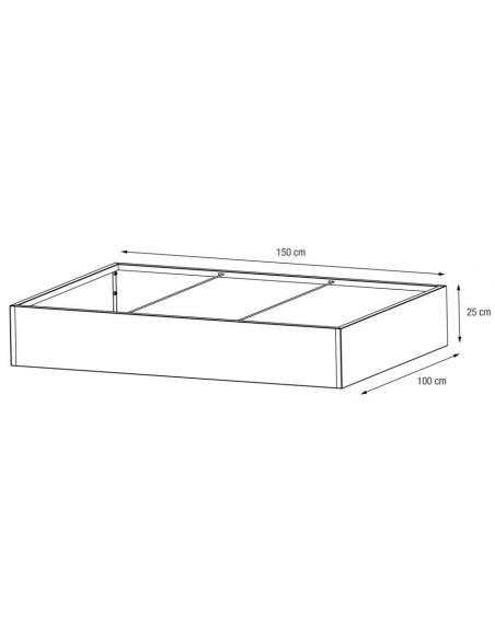 højbed plantekasser havedekoration højbede sort stål LED lys belysning