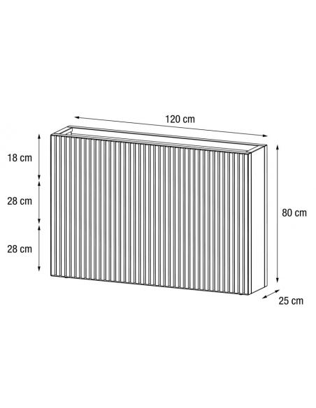 højbed plantekasser havedekoration højbede sort stål LED lys belysning