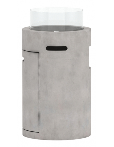 rundt ildbord gas havebord havemøbler loungebord udendørs