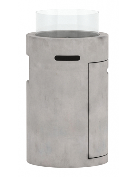 rundt ildbord gas havebord havemøbler loungebord udendørs