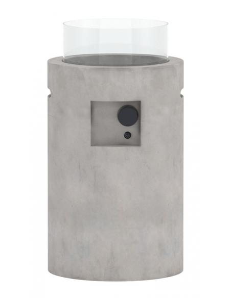 rundt ildbord gas havebord havemøbler loungebord udendørs