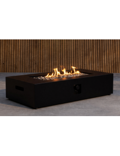 rundt ildbord gas havebord havemøbler loungebord udendørs 2