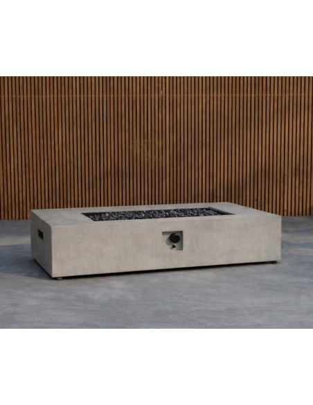 rundt ildbord gas havebord havemøbler loungebord udendørs