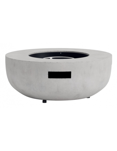 rundt ildbord gas havebord havemøbler loungebord udendørs