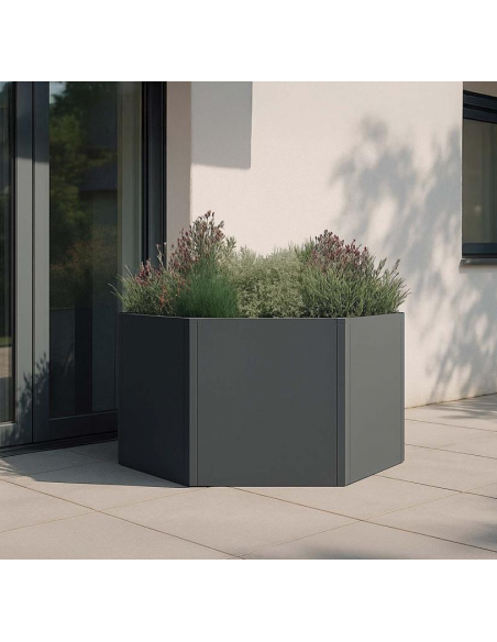 højbed plantekasser havedekoration højbede sort