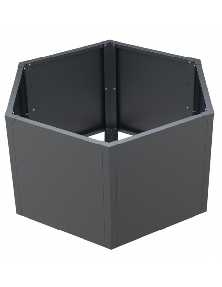 højbed plantekasser havedekoration højbede sort