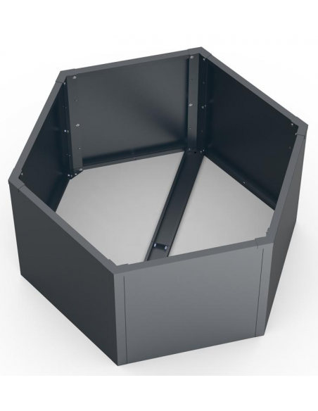 højbed plantekasser havedekoration højbede sort