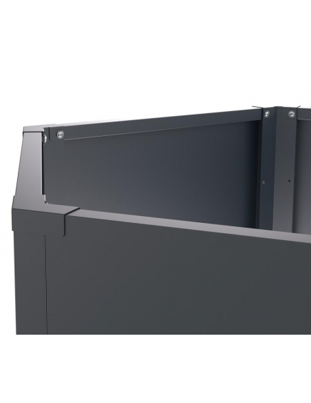 højbed plantekasser havedekoration højbede sort