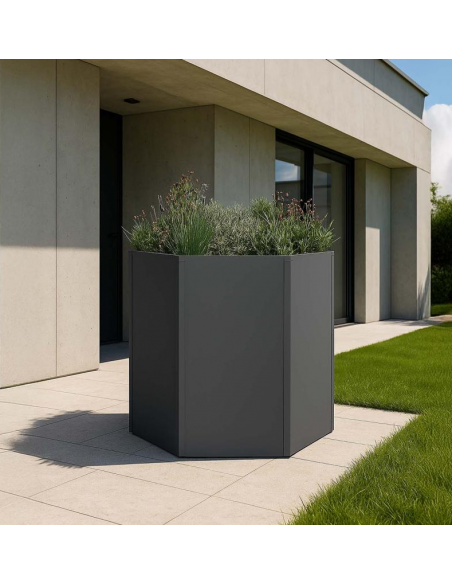 højbed plantekasser havedekoration højbede sort