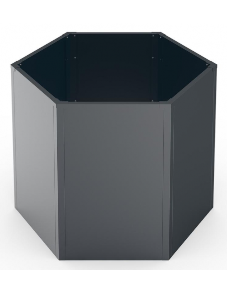 højbed plantekasser havedekoration højbede sort