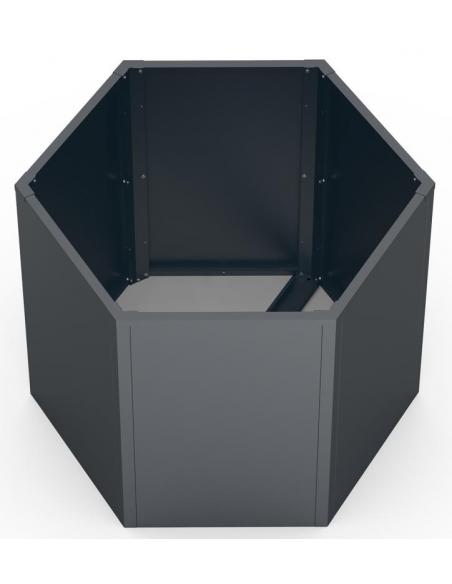 højbed plantekasser havedekoration højbede sort