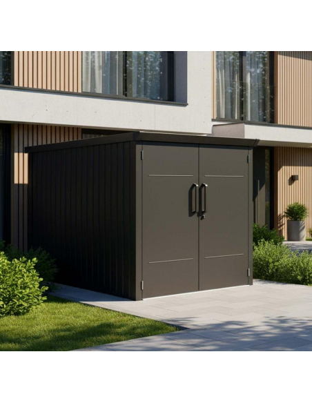 cykelskur redskabsboks redskabsskur redskabsskur cykelopbevaring skur til haven havebygninger