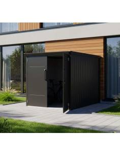 cykelskur redskabsboks redskabsskur redskabsskur cykelopbevaring skur til haven havebygninger 2