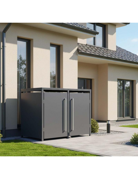 skraldespandsskjuler skraldespandsstativ stativ skjuler skraldespande