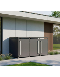 skraldespandsskjuler skraldespandsstativ stativ skjuler skraldespande