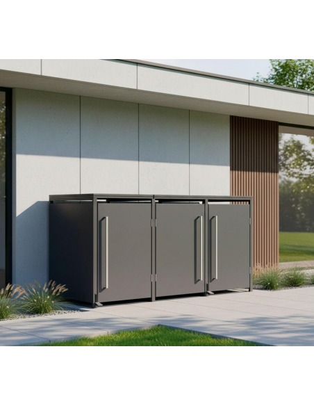 skraldespandsskjuler skraldespandsstativ stativ skjuler skraldespande