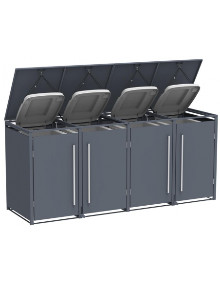 skraldespandsskjuler skraldespandsstativ stativ skjuler skraldespande