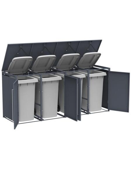 skraldespandsskjuler skraldespandsstativ stativ skjuler skraldespande