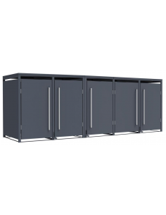 skraldespandsskjuler skraldespandsstativ stativ skjuler skraldespande 2