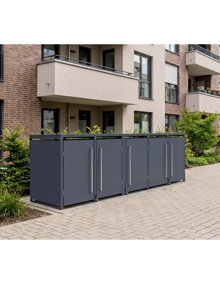 skraldespandsskjuler skraldespandsstativ stativ skjuler skraldespande