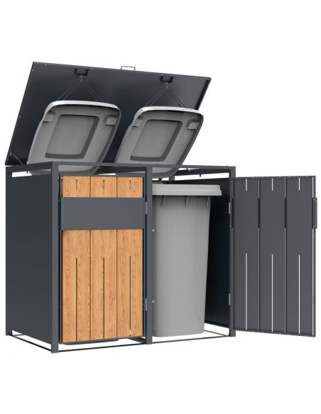 skraldespandsskjuler skraldespandsstativ stativ skjuler skraldespande