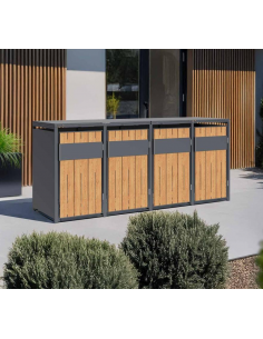 skraldespandsskjuler skraldespandsstativ stativ skjuler skraldespande