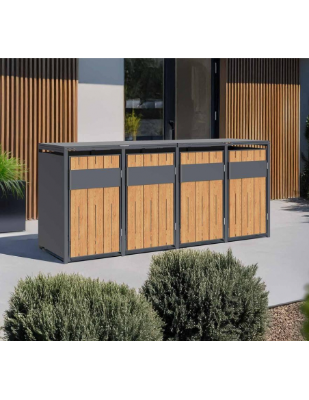 skraldespandsskjuler skraldespandsstativ stativ skjuler skraldespande