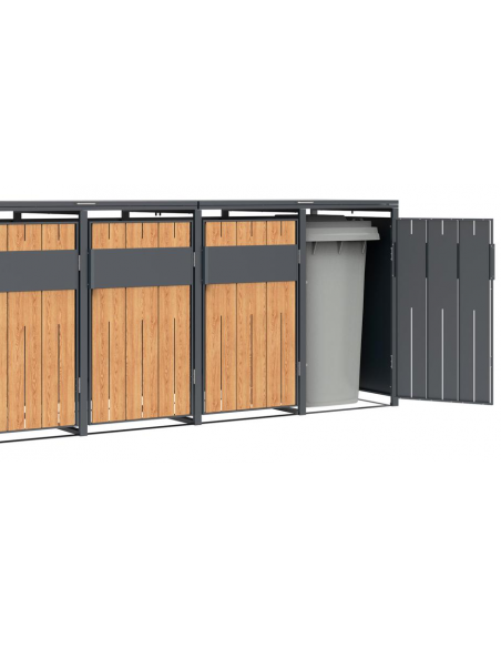 skraldespandsskjuler skraldespandsstativ stativ skjuler skraldespande