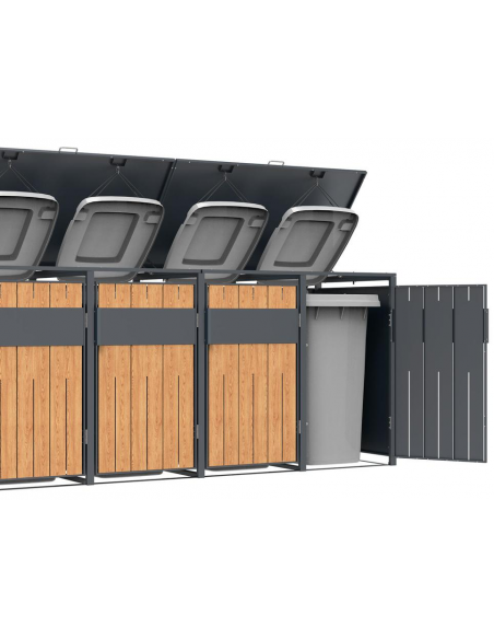 skraldespandsskjuler skraldespandsstativ stativ skjuler skraldespande