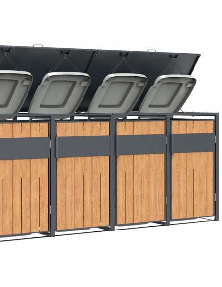 skraldespandsskjuler skraldespandsstativ stativ skjuler skraldespande