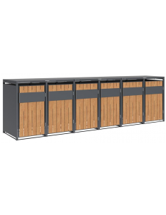 skraldespandsskjuler skraldespandsstativ stativ skjuler skraldespande 2