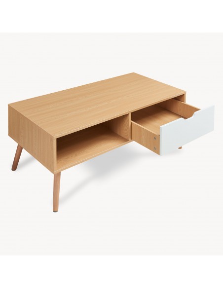 sofabord sidebord stuemøbler moderne design opbevaring skuffe