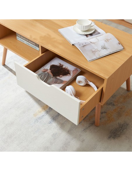 sofabord sidebord stuemøbler moderne design opbevaring skuffe