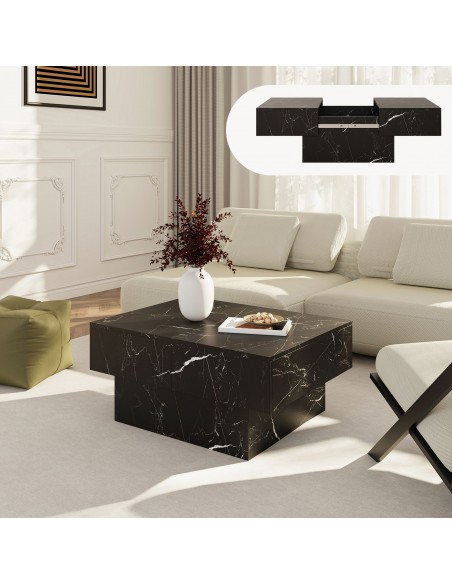 sofabord sidebord stuemøbler moderne design opbevaring skuffe