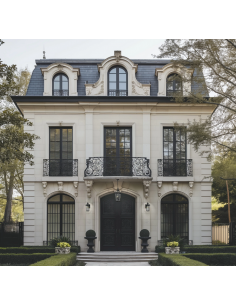 væglampe udendørslamper gammel stil klassisk udendørs lamper sort 2