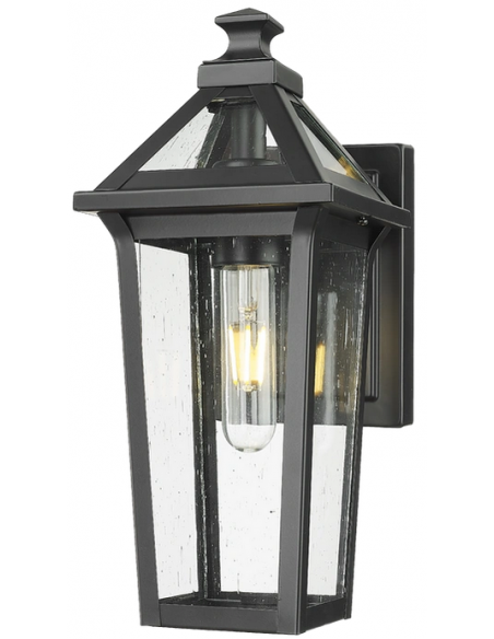 væglampe udendørslamper gammel stil klassisk udendørs lamper sort