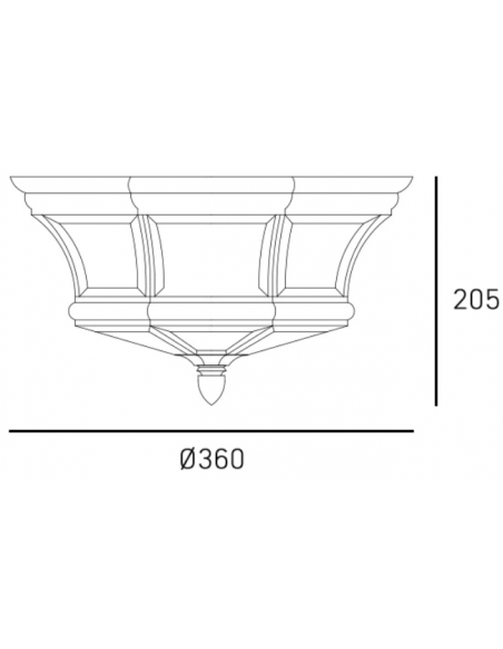 loftlampe udendørslamper gammel stil klassiske lanterne loftlanterne retro