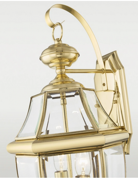 væglampe udendørslamper gammel stil klassisk udendørs lamper sort