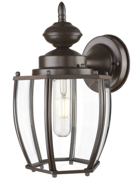 væglampe udendørslamper gammel stil klassisk udendørs lamper sort