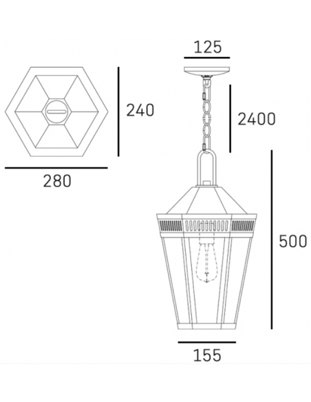 loftlampe udendørslamper gammel stil klassiske lanterne loftlanterne retro