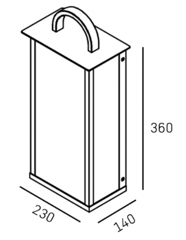 væglampe udendørslamper gammel stil klassisk udendørs lamper sort messing