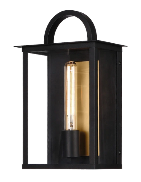 væglampe udendørslamper gammel stil klassisk udendørs lamper sort messing
