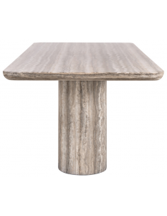 moderne design spisebord travertin sten 2